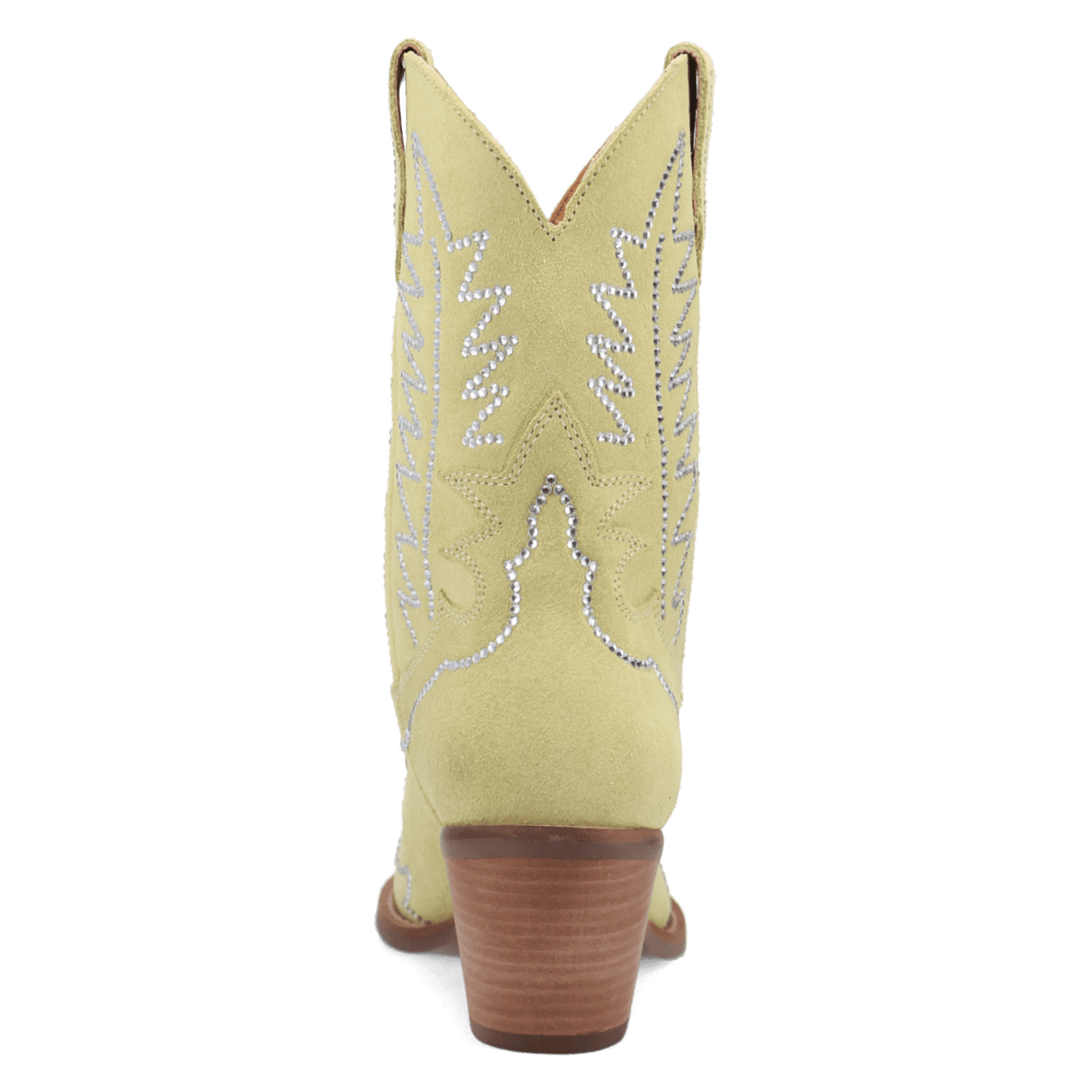 Women's Dingo Tiny Pony Suede Leather Bootie - Lime - DI2376-GN7