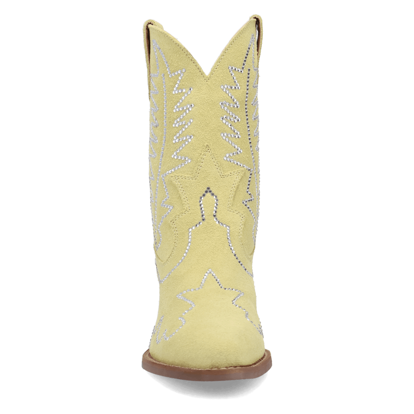 Women's Dingo Tiny Pony Suede Leather Bootie - Lime - DI2376-GN7