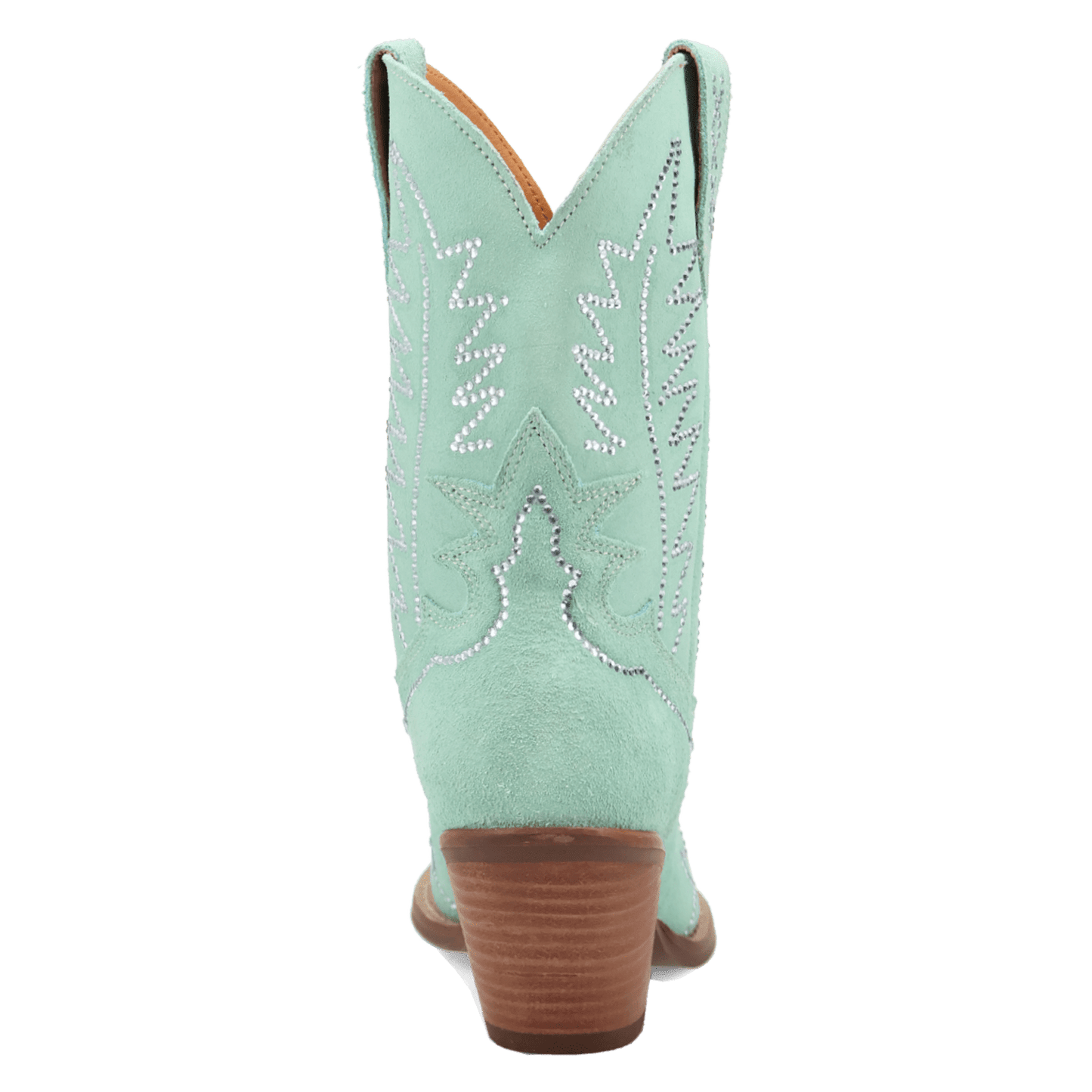 Women's Dingo Tiny Pony Suede Leather Bootie - Mint - DI2376-GN6