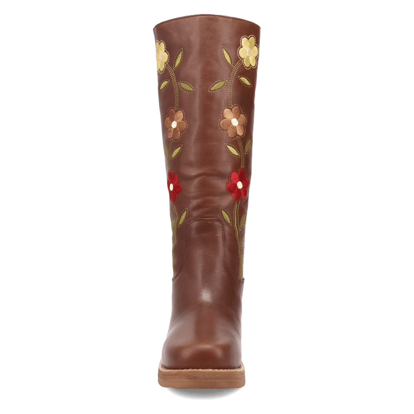 Women's Dingo Bloom Leather Boot - Brown - DI2378-BN