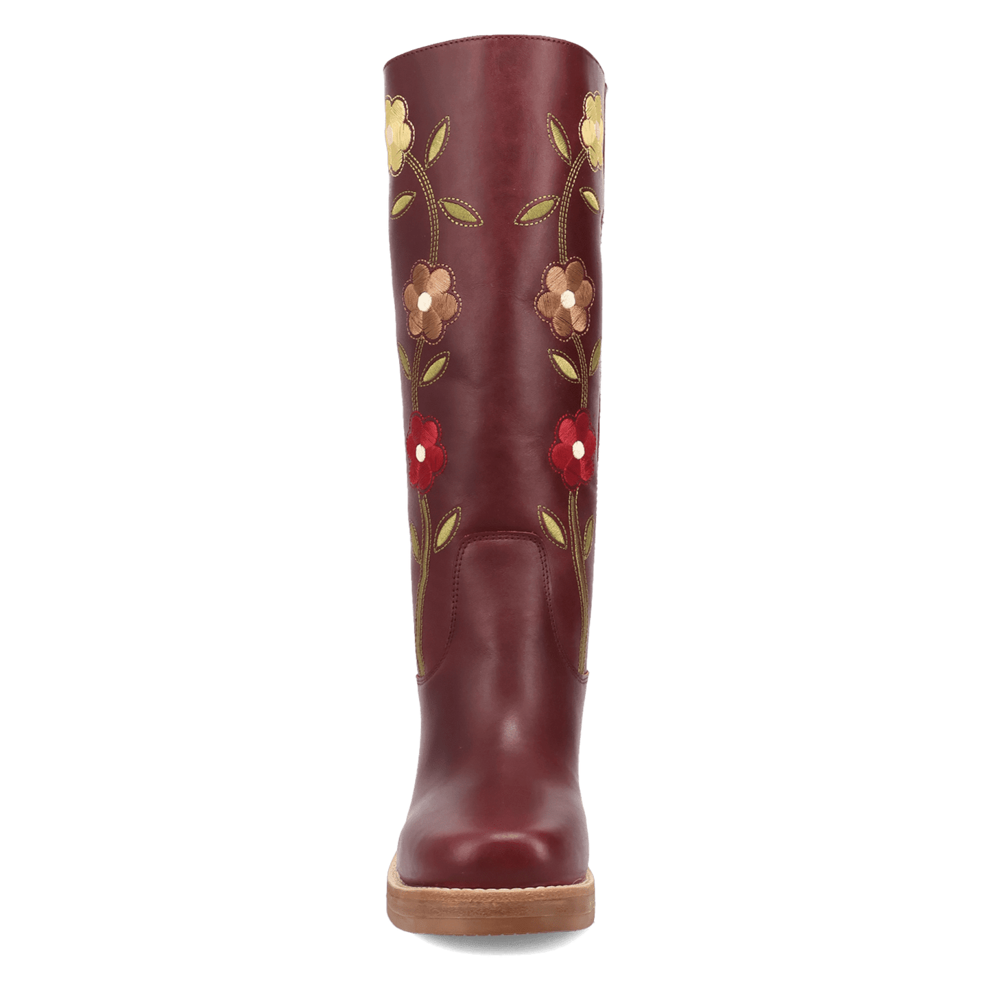 Women's Dingo Bloom Leather Boot - Merlot - DI2378-RD16