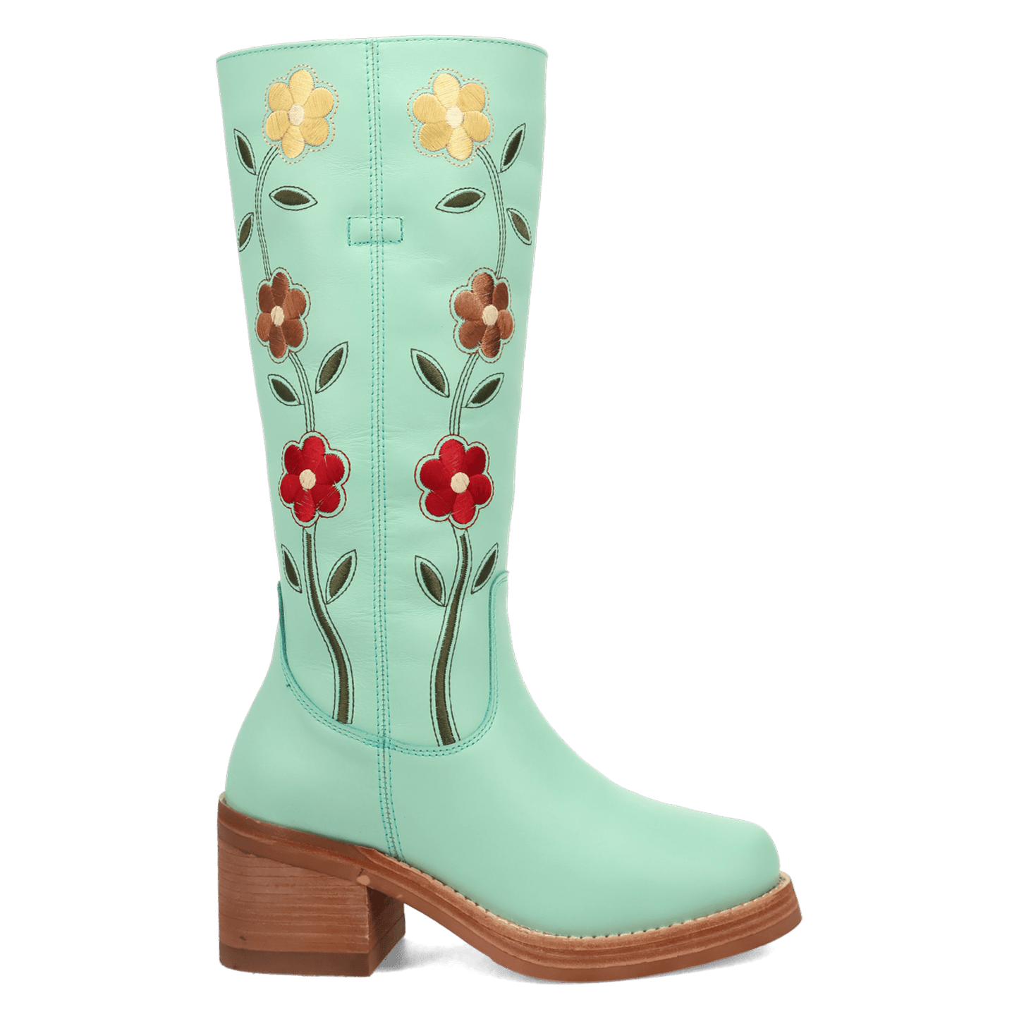 Women's Dingo Bloom Leather Boot - Mint - DI2378-GN6
