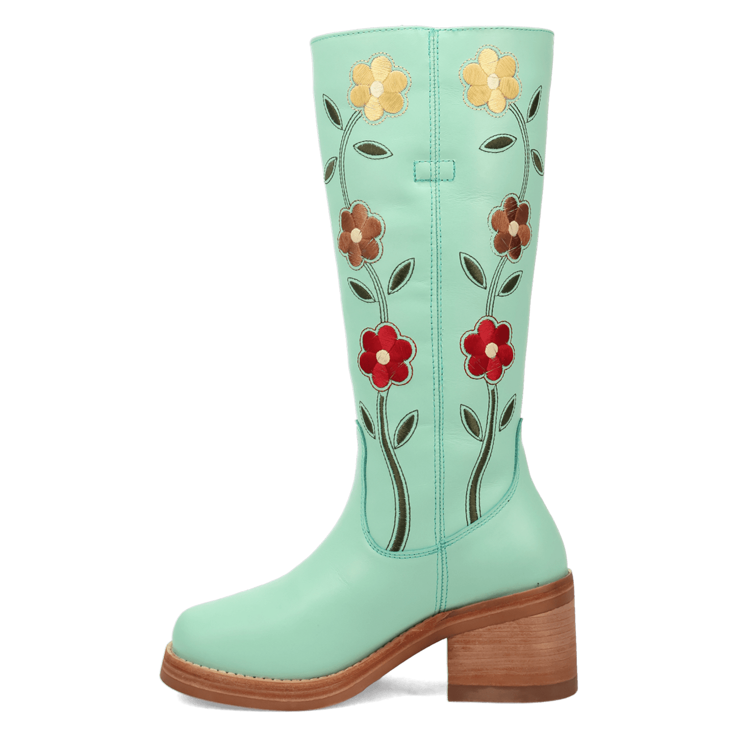 Women's Dingo Bloom Leather Boot - Mint - DI2378-GN6
