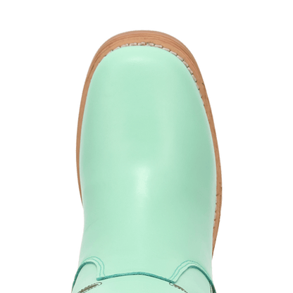 Women's Dingo Bloom Leather Boot - Mint - DI2378-GN6
