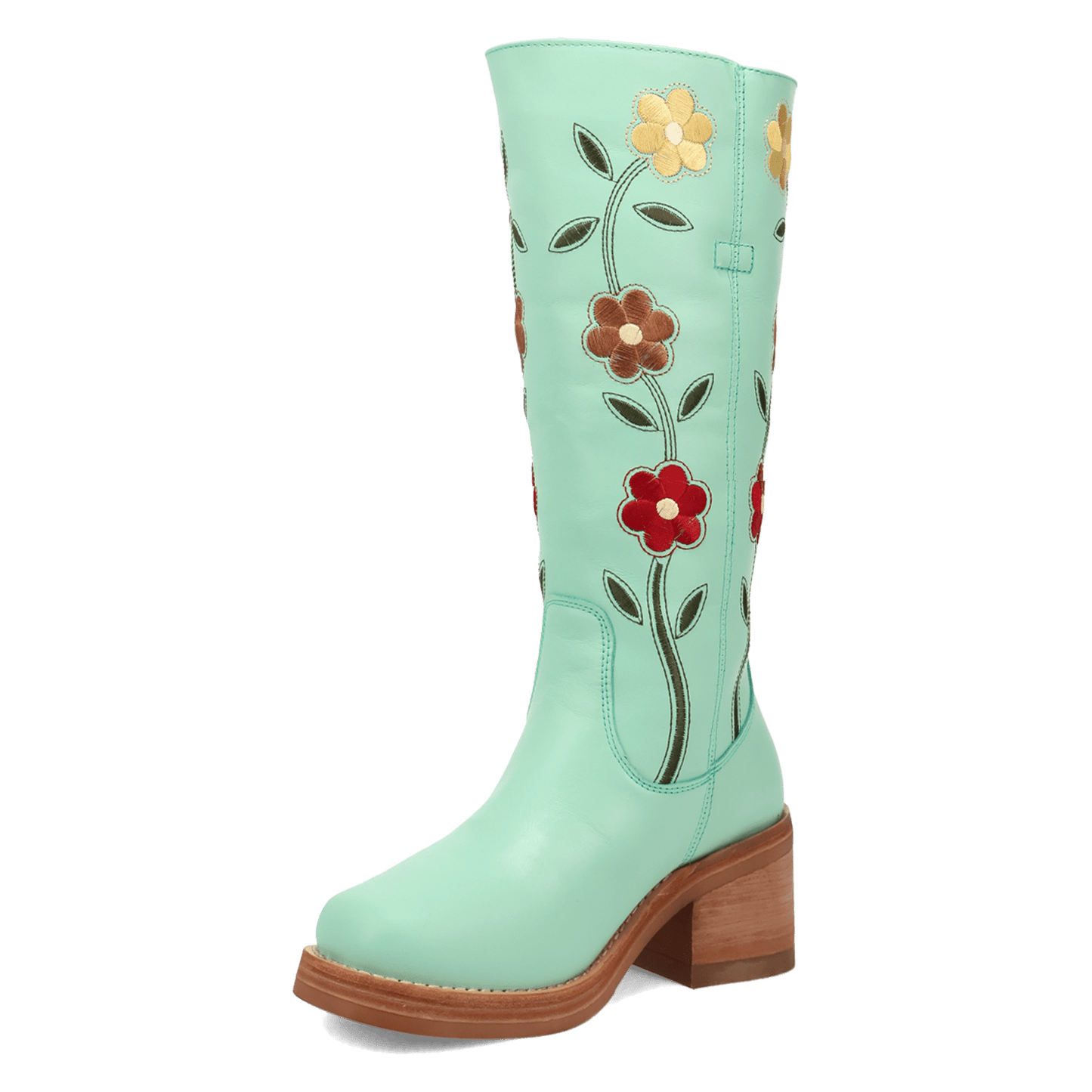 Women's Dingo Bloom Leather Boot - Mint - DI2378-GN6