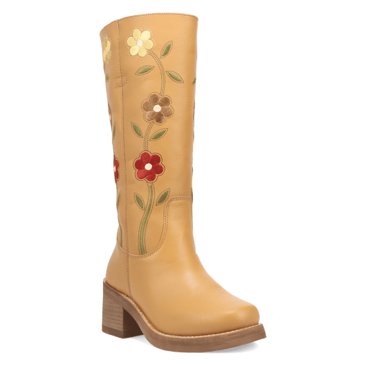Women's Dingo Bloom Leather Boot - Plantain - DI2378-YE14