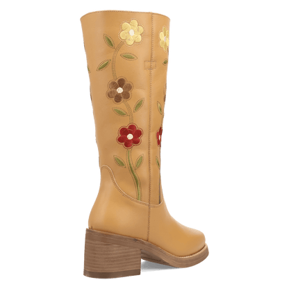 Women's Dingo Bloom Leather Boot - Plantain - DI2378-YE14