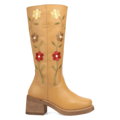 Women's Dingo Bloom Leather Boot - Plantain - DI2378-YE14