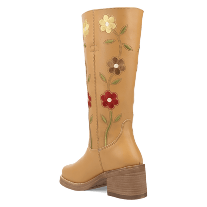 Women's Dingo Bloom Leather Boot - Plantain - DI2378-YE14