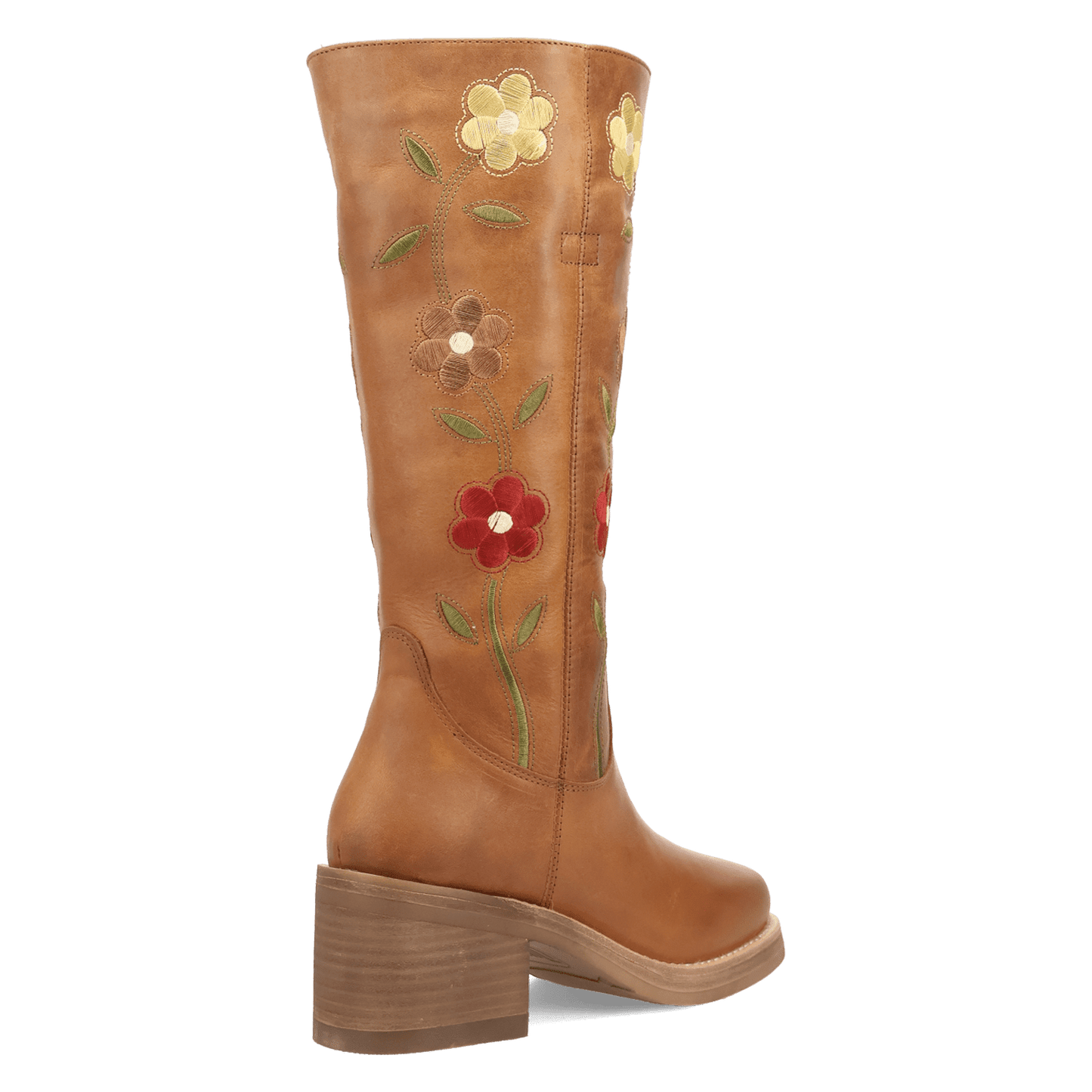 Women's Dingo Bloom Leather Boot - Brown - DI2378-BN97