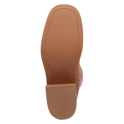 Women's Dingo Bloom Leather Boot - Brown - DI2378-BN97