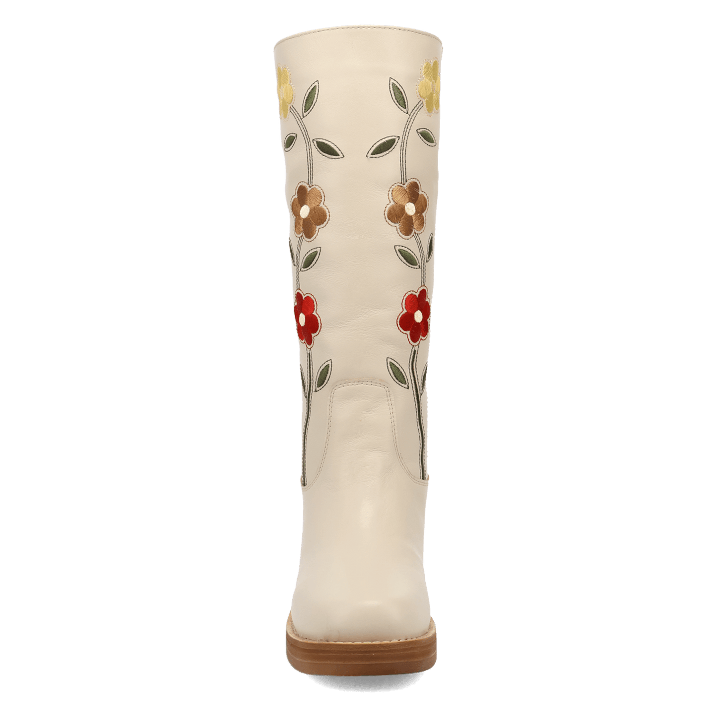 Women's Dingo Bloom Leather Boot - White - DI2378-WH