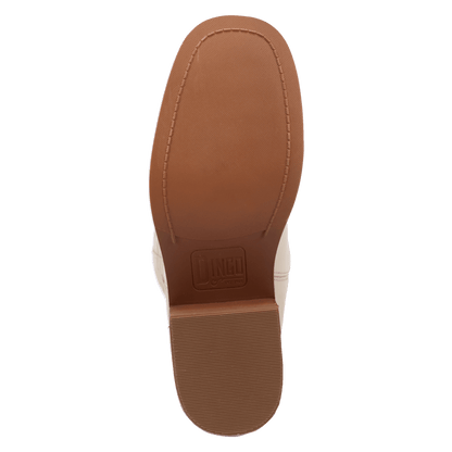 Women's Dingo Bloom Leather Boot - White - DI2378-WH