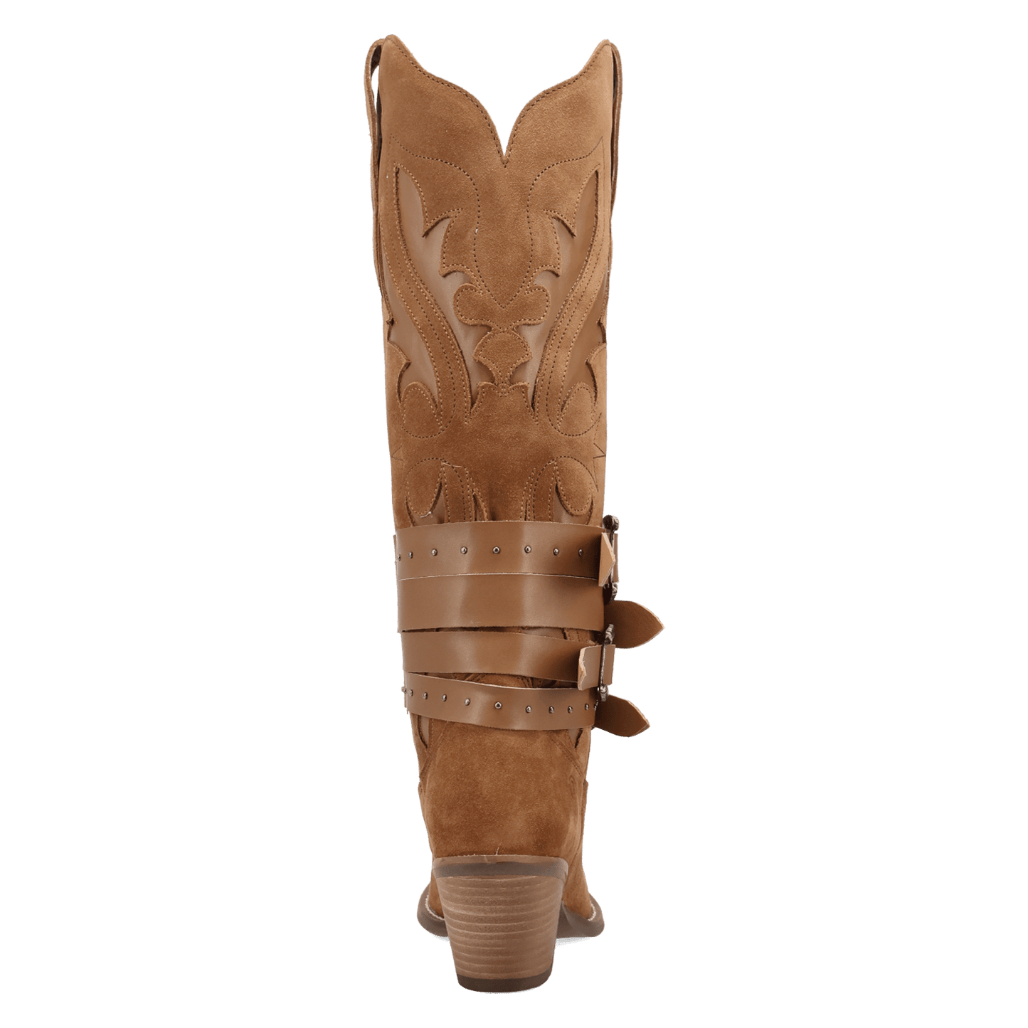 Women's Dingo Buck Wild Suede Leather Boot - Brown - DI2380-BN