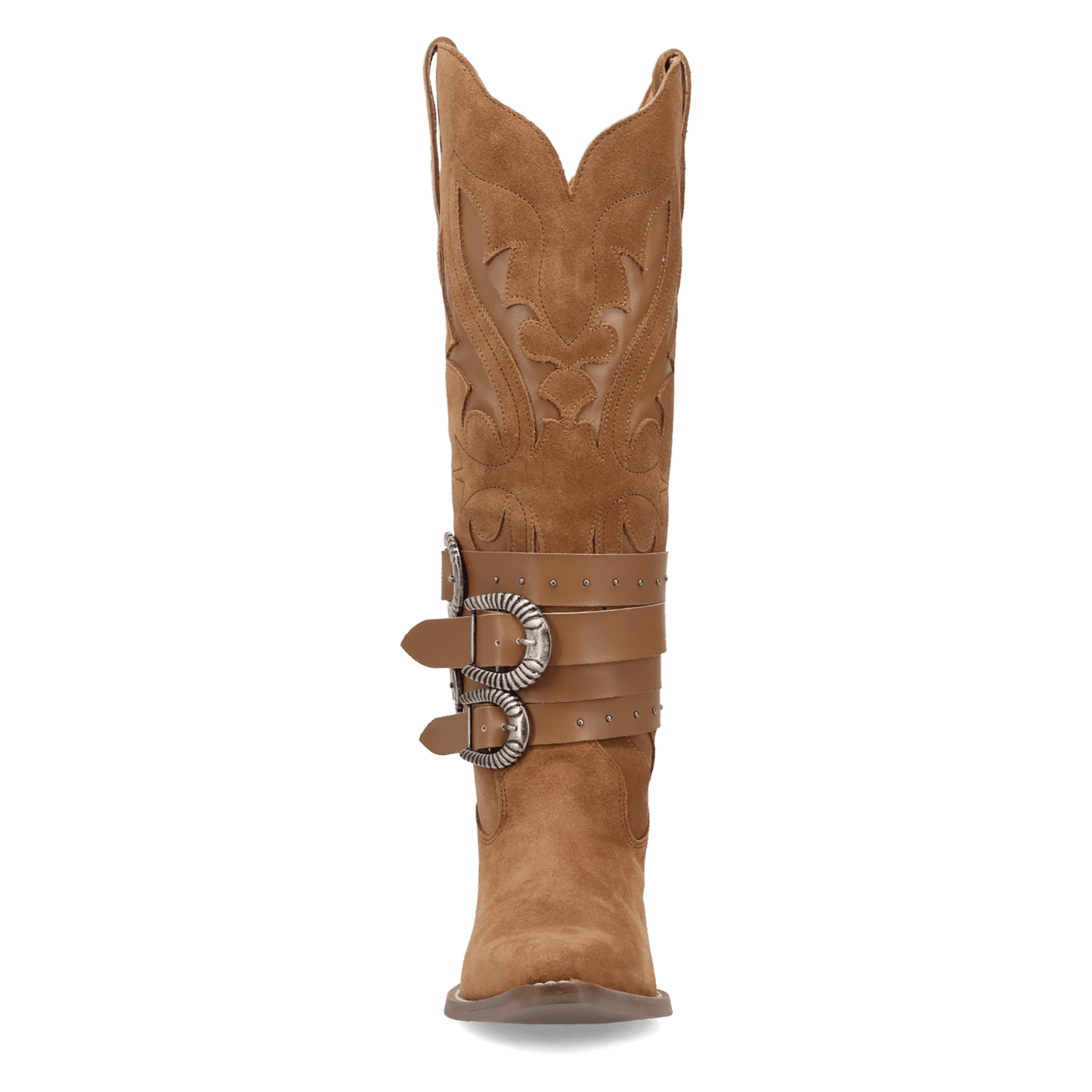 Women's Dingo Buck Wild Suede Leather Boot - Brown - DI2380-BN