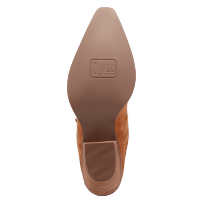 Women's Dingo Buck Wild Suede Leather Boot - Brown - DI2380-BN