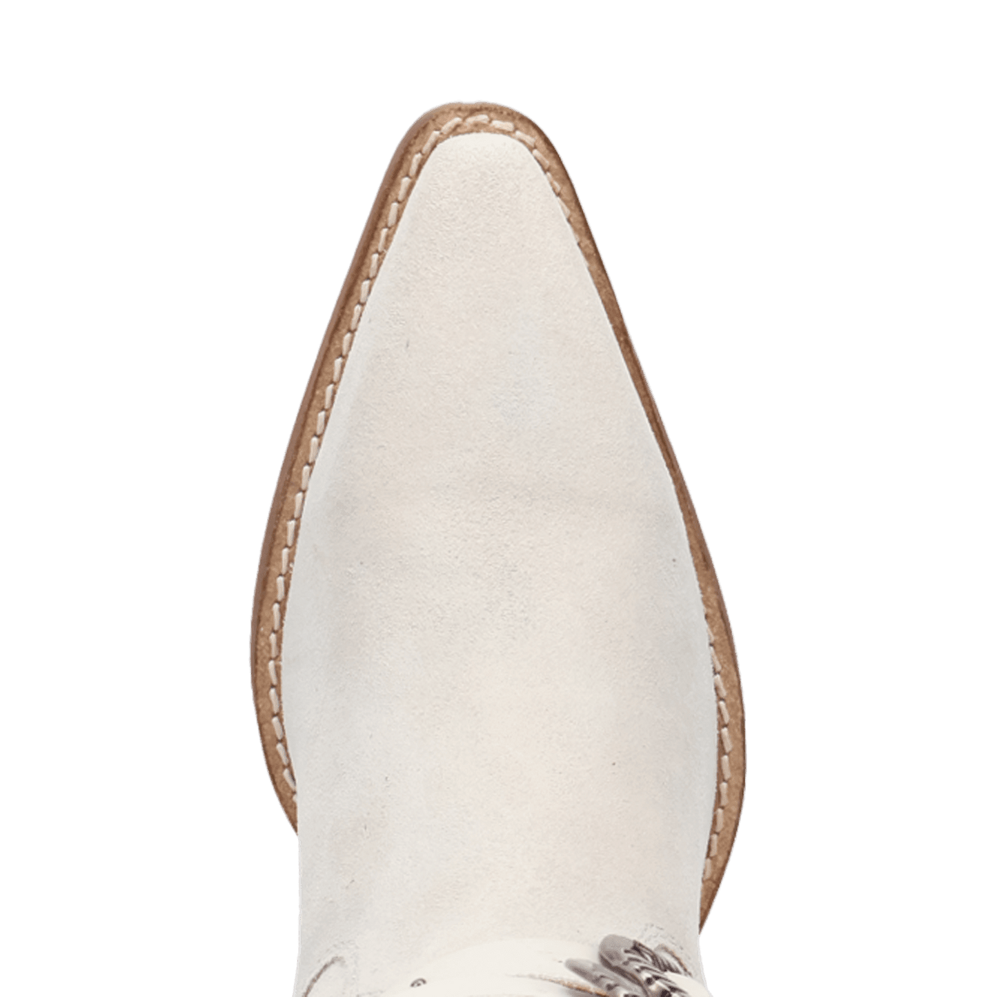 Women's Dingo Buck Wild Suede Leather Boot - White - DI2380-WH