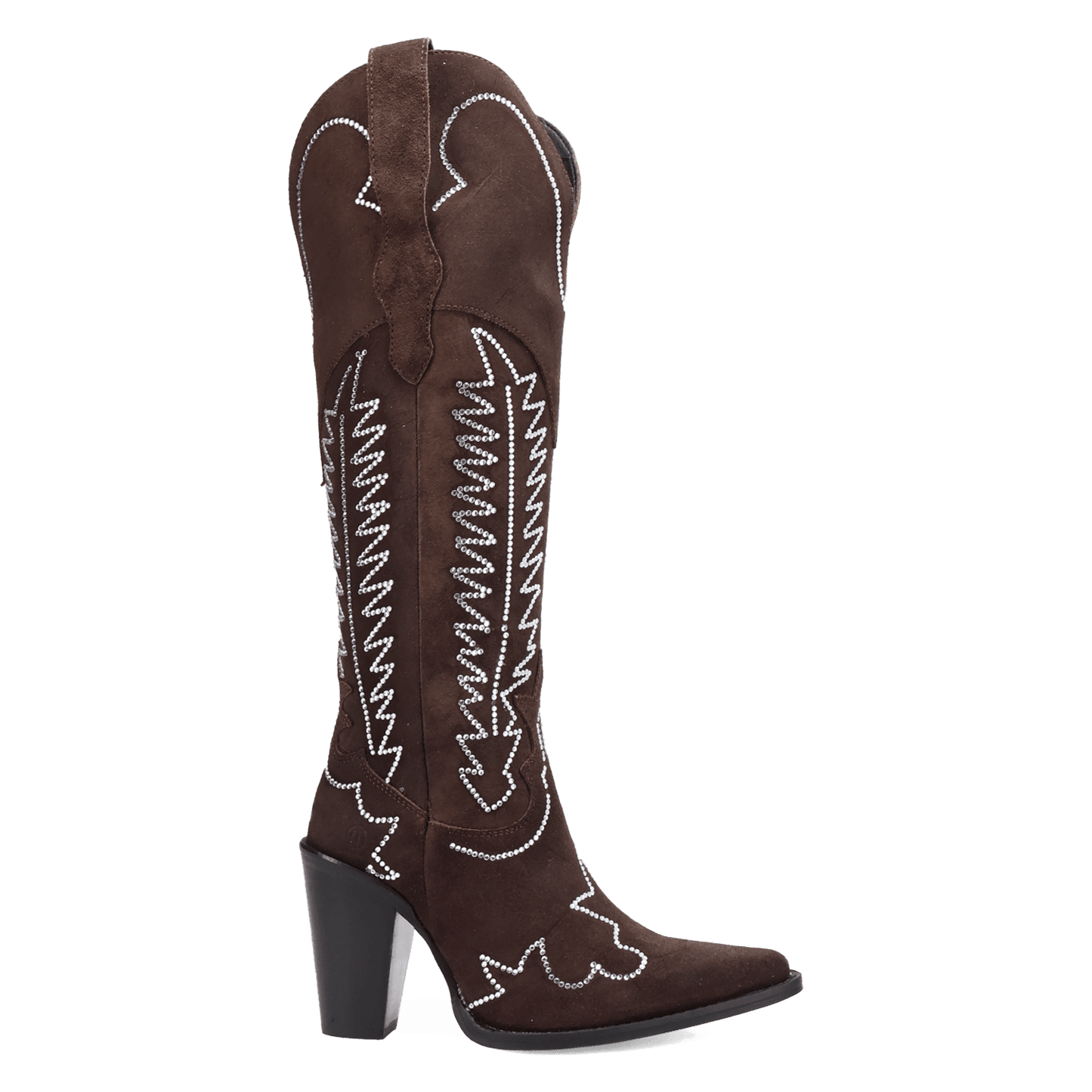 Women's Dingo Double Take Suede Leather Boot - Brown - DI2382-BN