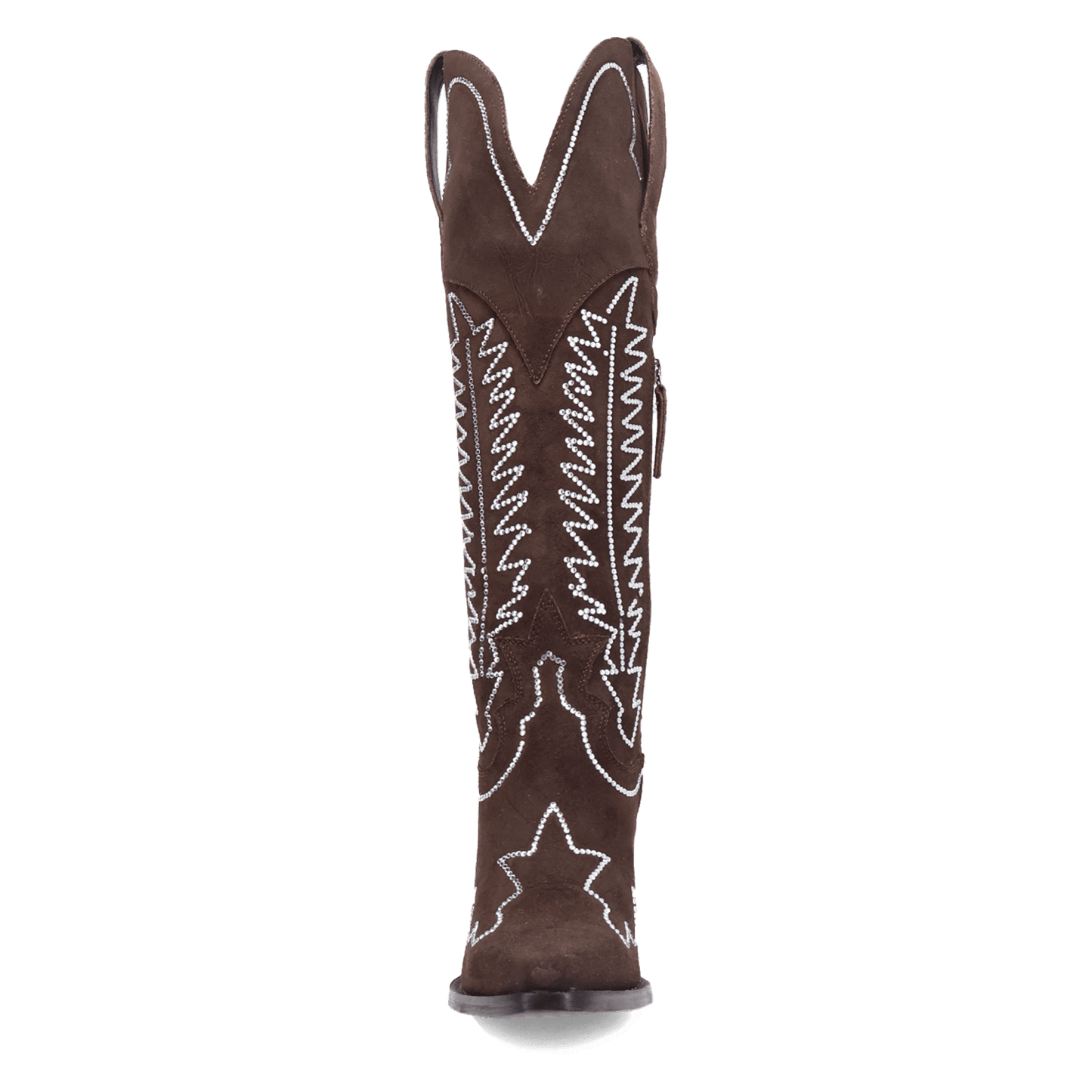 Women's Dingo Double Take Suede Leather Boot - Brown - DI2382-BN