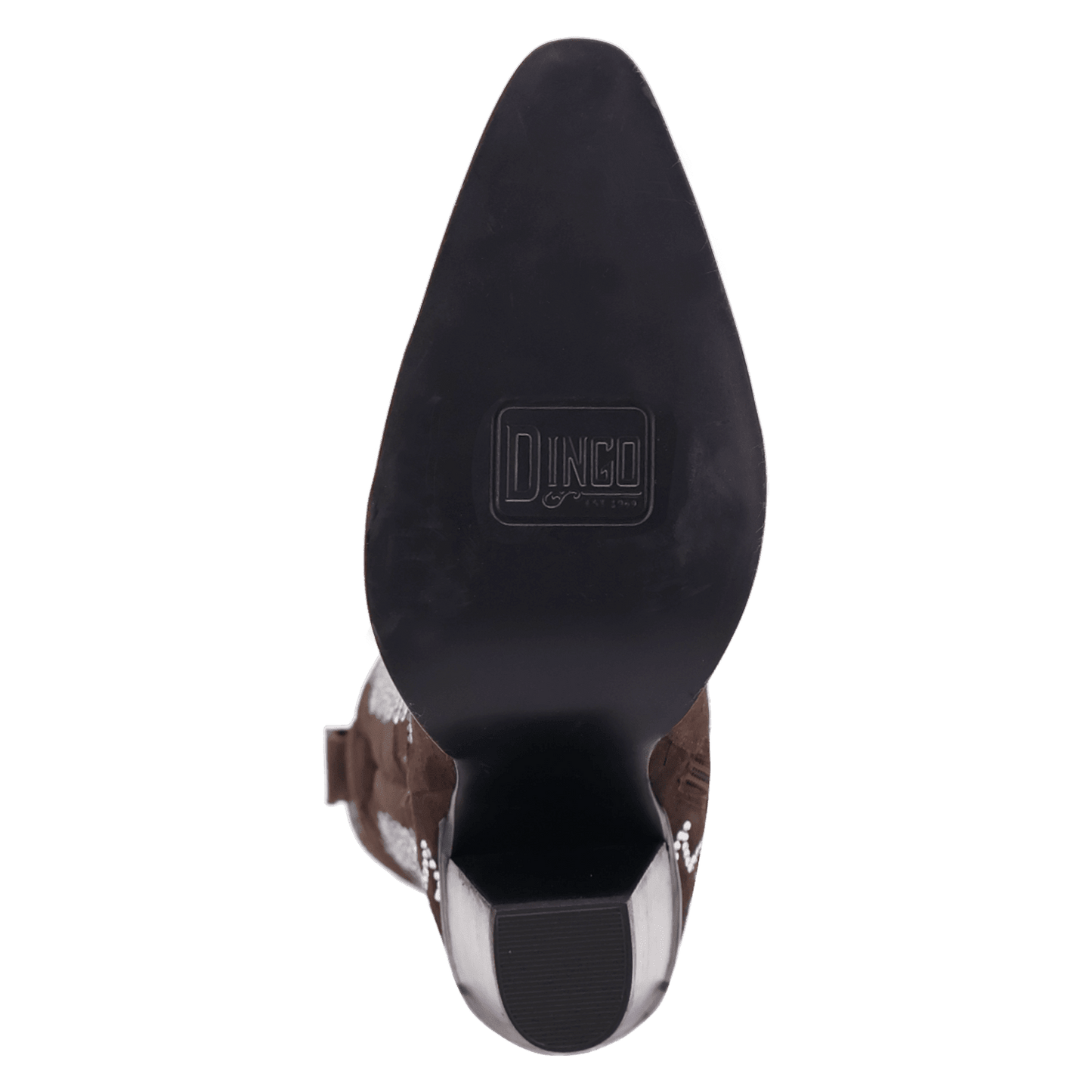 Women's Dingo Double Take Suede Leather Boot - Brown - DI2382-BN