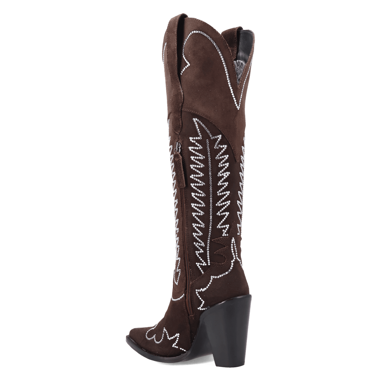 Women's Dingo Double Take Suede Leather Boot - Brown - DI2382-BN