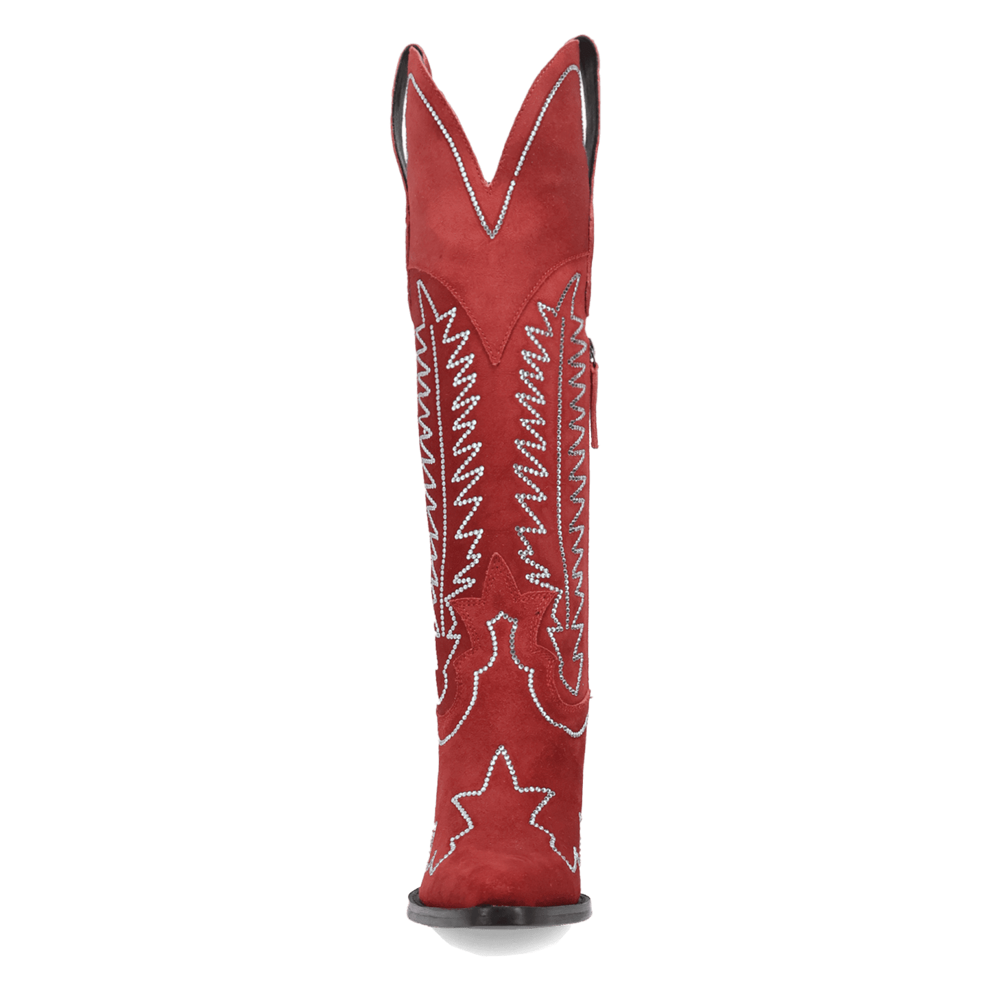 Women's Dingo Double Take Suede Leather Boot - Red - DI2382-RD