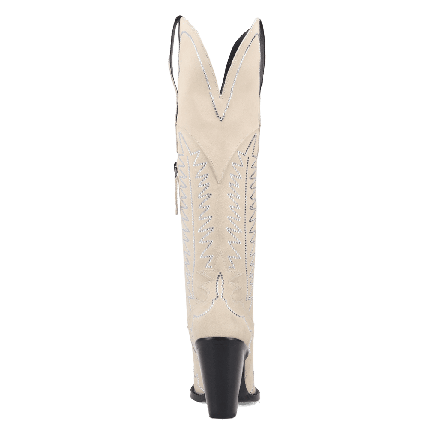 Women's Dingo Double Take Suede Leather Boot - White - DI2382-WH