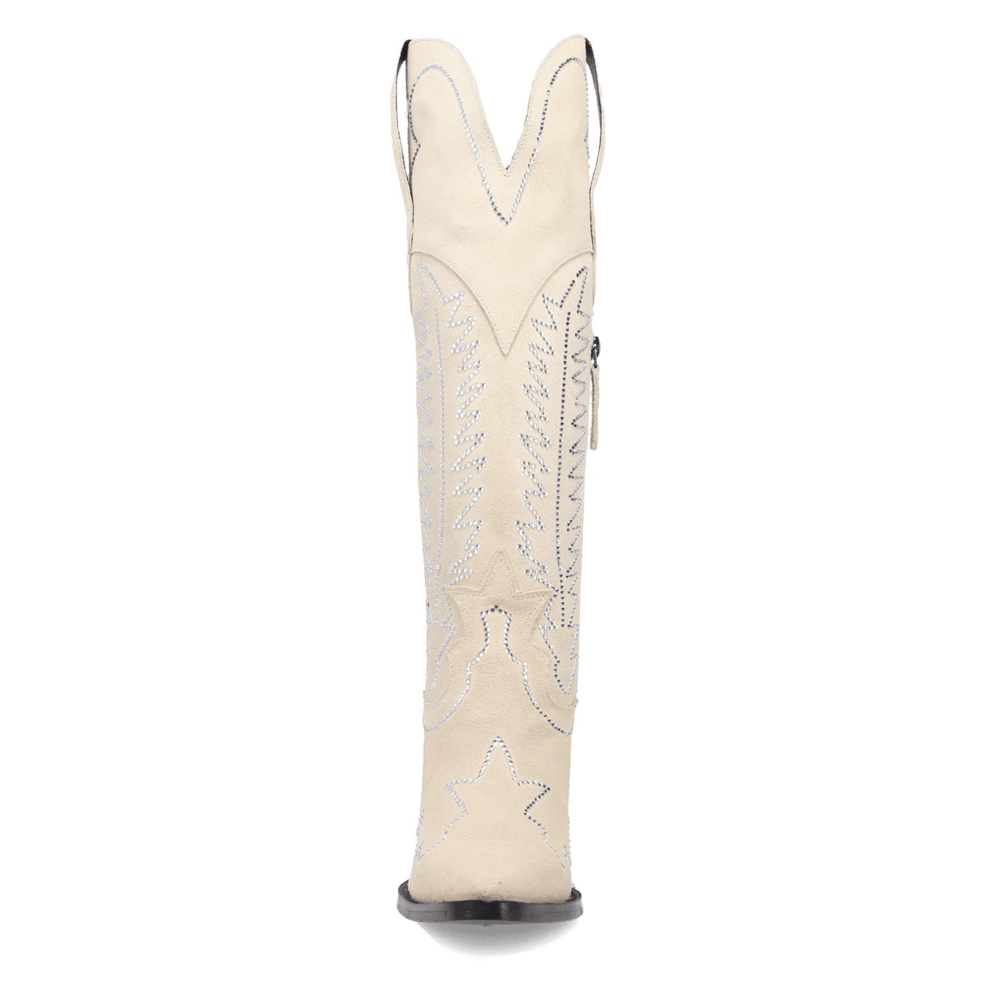 Women's Dingo Double Take Suede Leather Boot - White - DI2382-WH