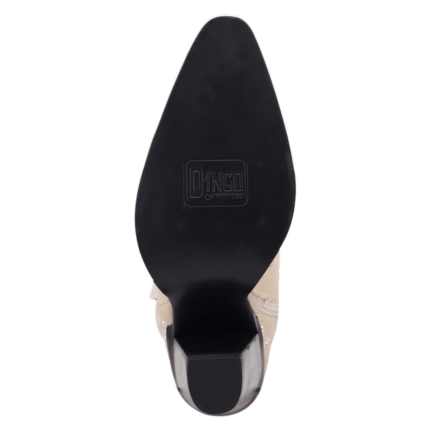 Women's Dingo Double Take Suede Leather Boot - White - DI2382-WH