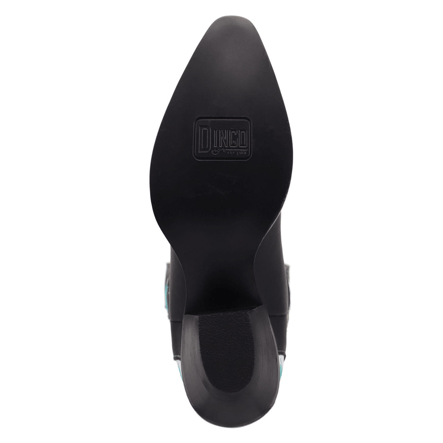 Women's Dingo Space Cowgirl Leather Boot - Black - DI2396-BK