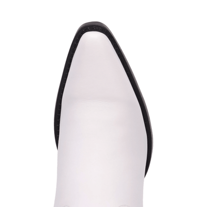 Women's Dingo Space Cowgirl Leather Boot - White - DI2396-WH