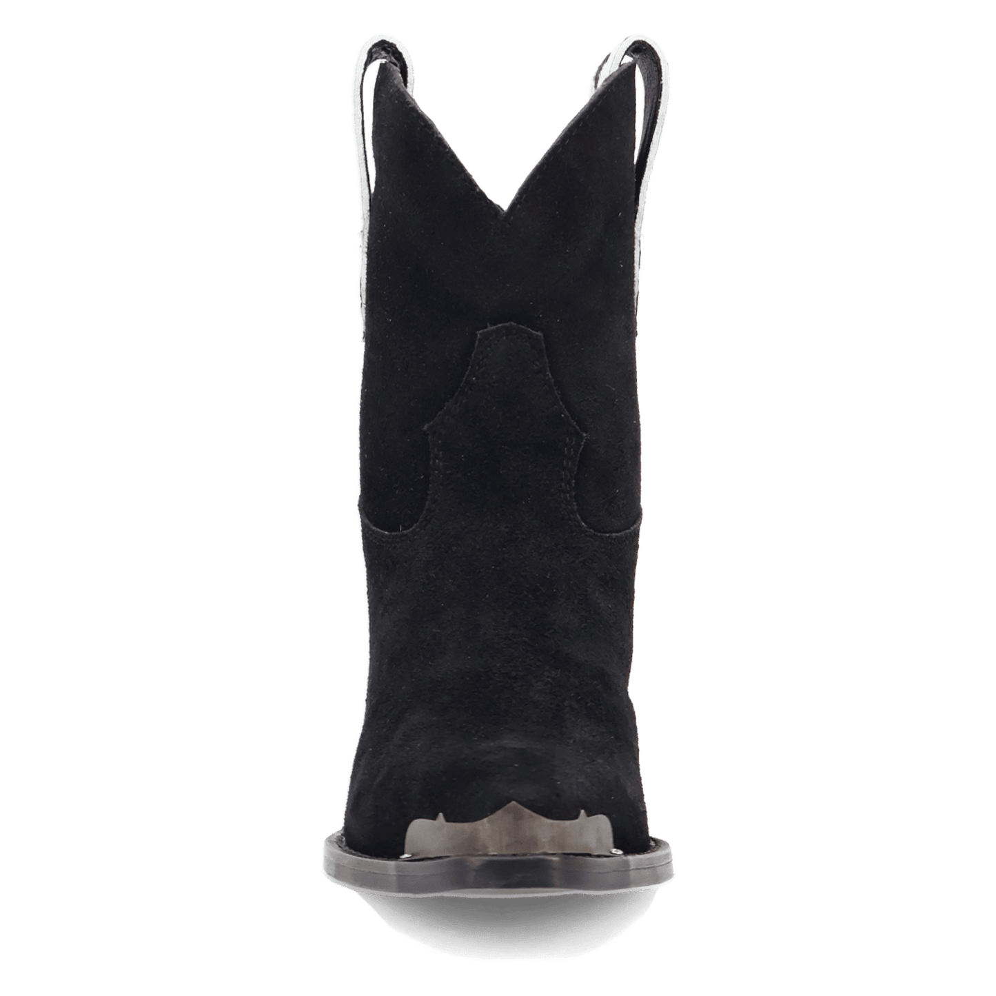 Women's Dingo Texas Charm Suede Leather Bootie - Black - DI2399-BK