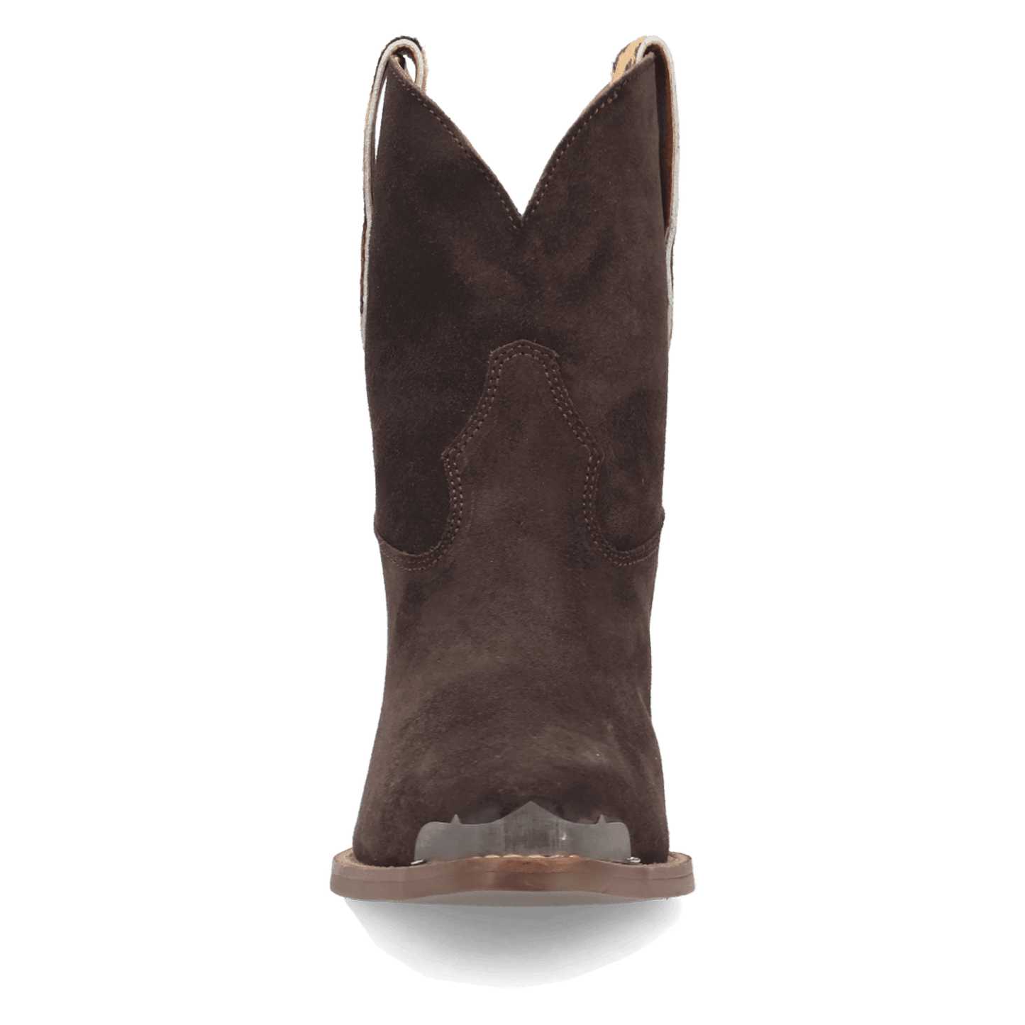 Women's Dingo Texas Charm Suede Leather Bootie - Brown - DI2399-BN
