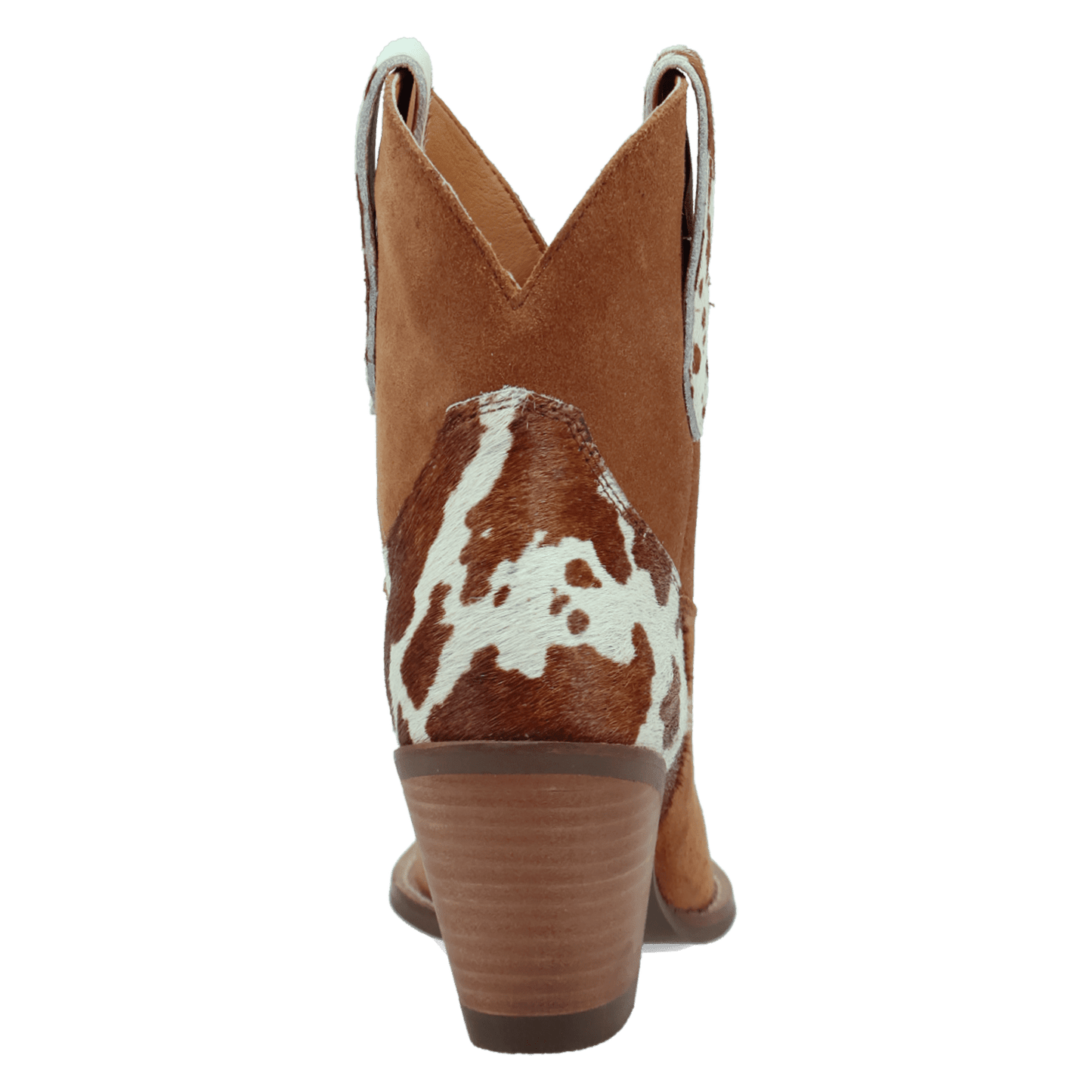 Women's Dingo Texas Charm Suede Leather Bootie - Camel - DI2399-BG4