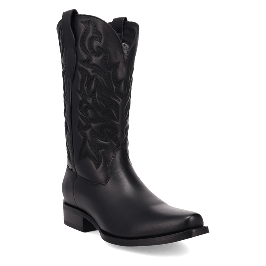 Men's Dingo Young Blood Leather Boot - Black - DI2408-BK