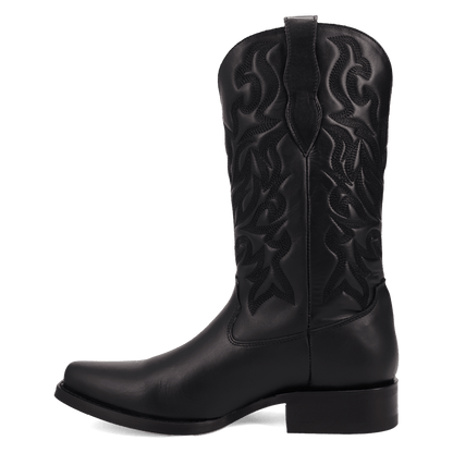Men's Dingo Young Blood Leather Boot - Black - DI2408-BK