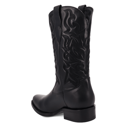 Men's Dingo Young Blood Leather Boot - Black - DI2408-BK