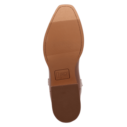 Men's Dingo Young Blood Leather Boot - Brown - DI2408-BN