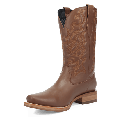 Men's Dingo Young Blood Leather Boot - Brown - DI2408-BN
