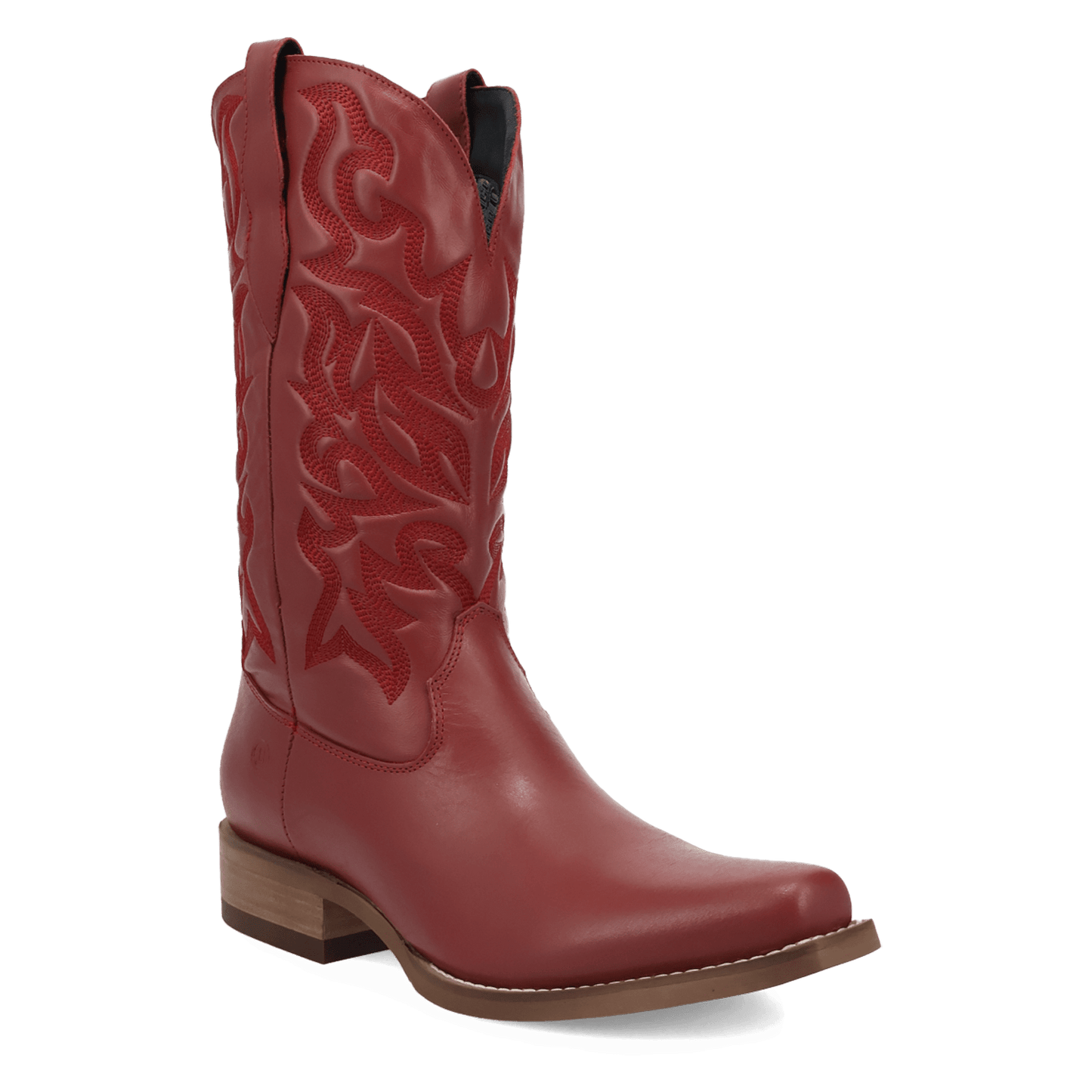 Men's Dingo Young Blood Leather Boot - Red - DI2408-RD