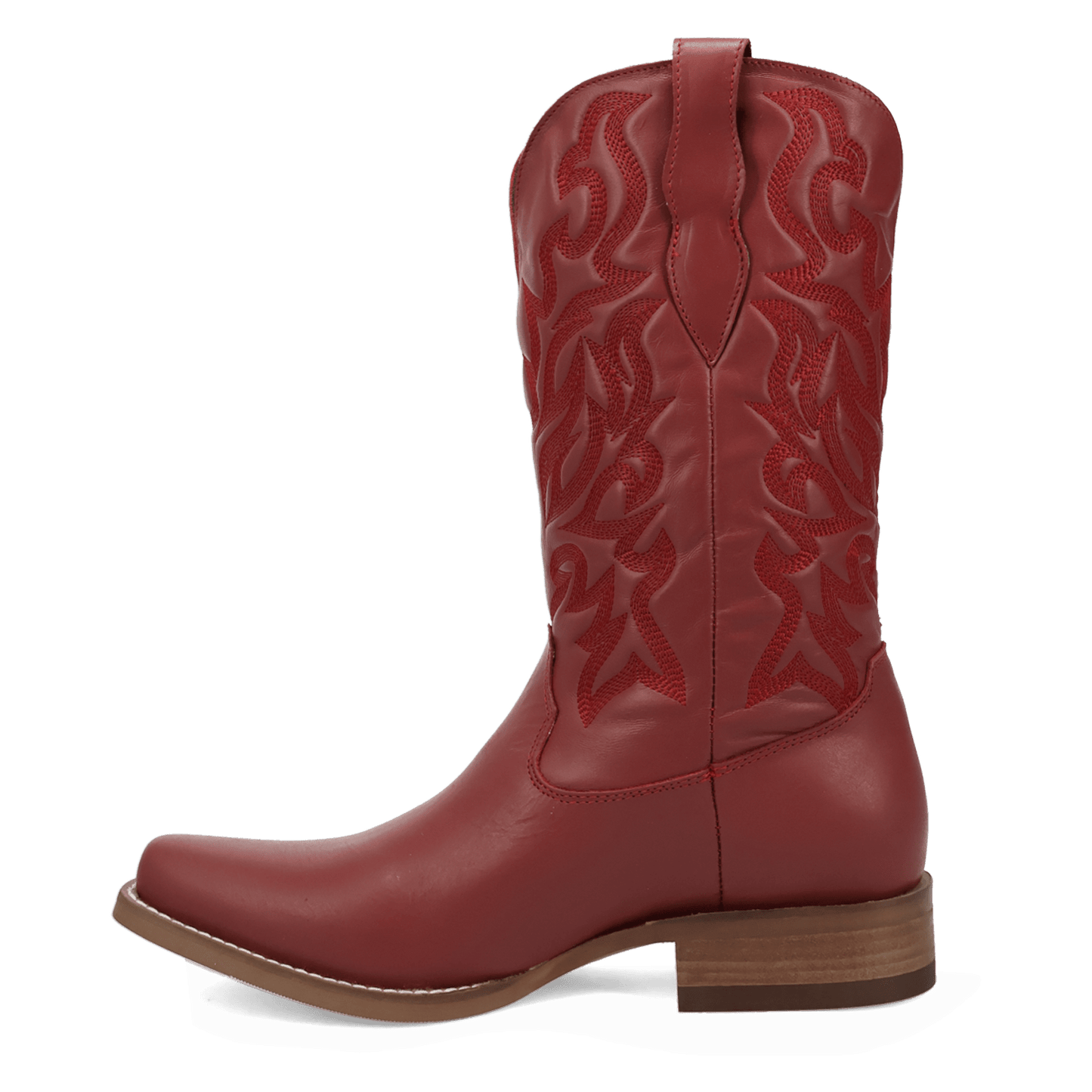 Men's Dingo Young Blood Leather Boot - Red - DI2408-RD