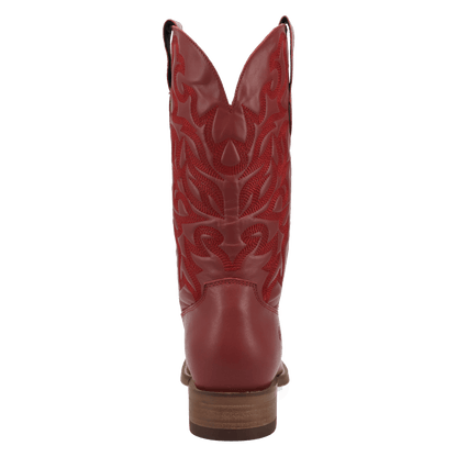Men's Dingo Young Blood Leather Boot - Red - DI2408-RD