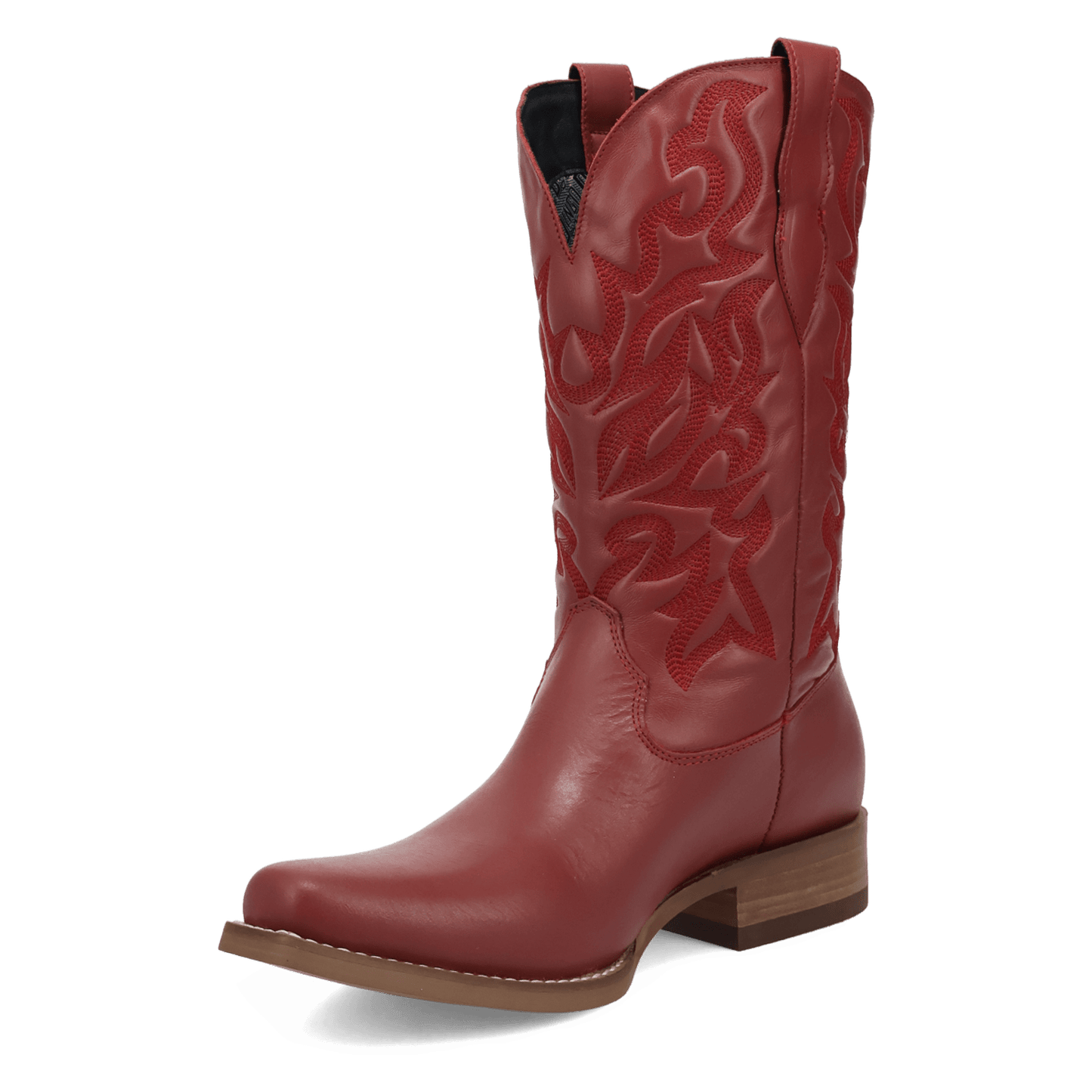 Men's Dingo Young Blood Leather Boot - Red - DI2408-RD