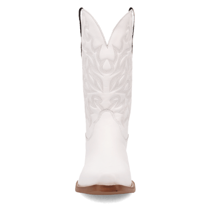 Men's Dingo Young Blood Leather Boot - White - DI2408-WH