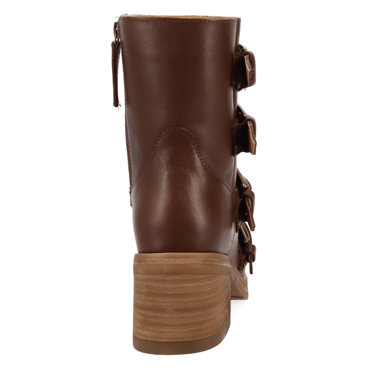 Women's Dingo Topanga Leather Bootie - Brown - DI2466-BN
