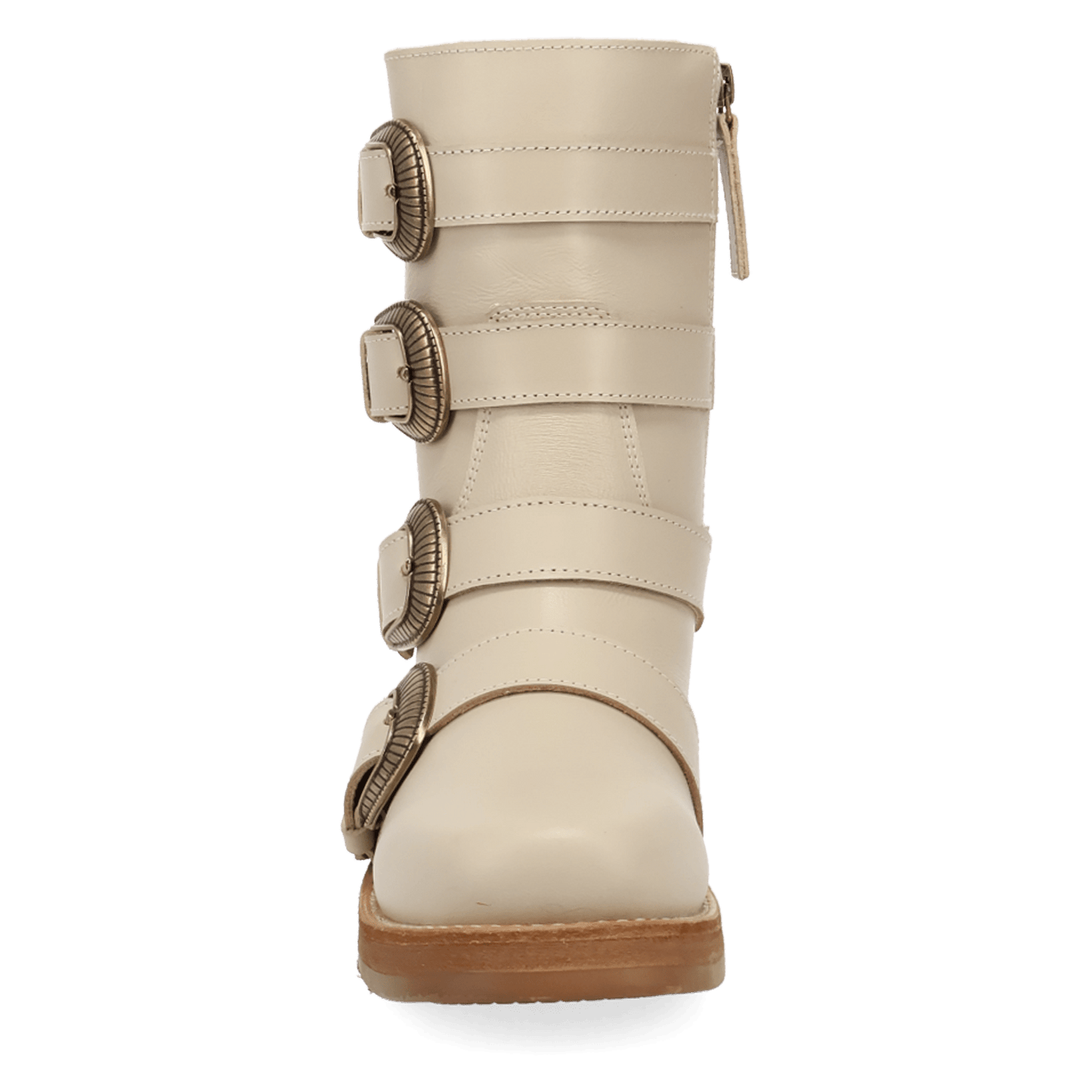 Women's Dingo Topanga Leather Bootie - White - DI2466-WH15