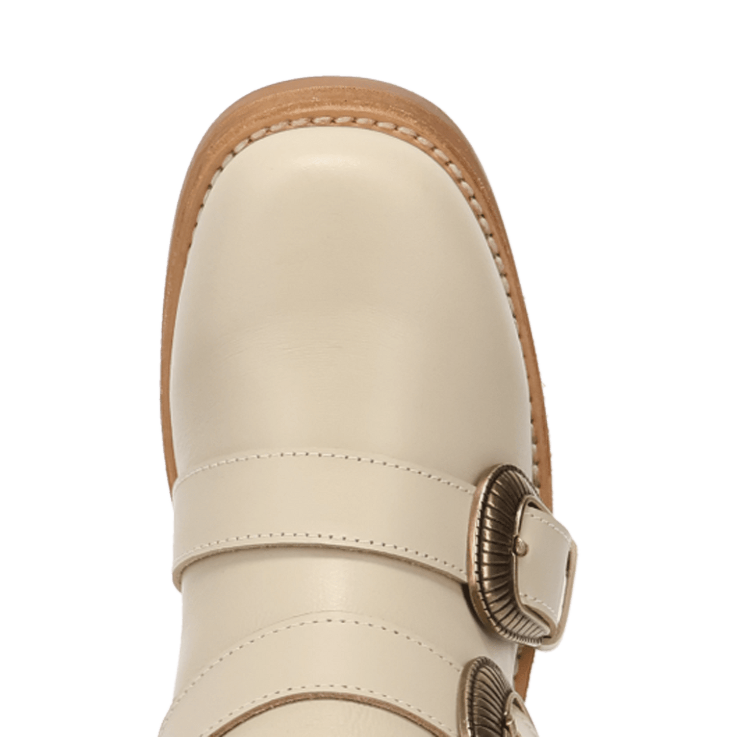 Women's Dingo Topanga Leather Bootie - White - DI2466-WH15