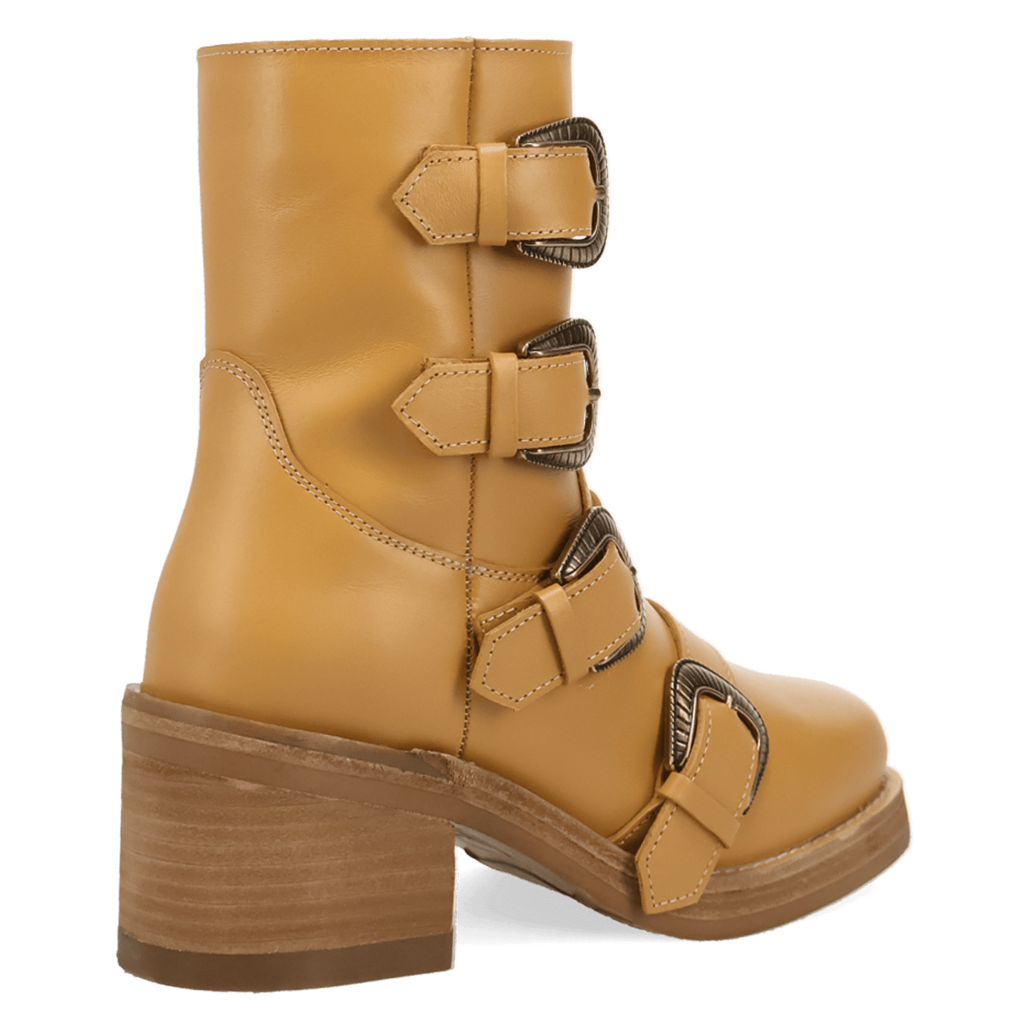 Women's Dingo Topanga Leather Bootie - Plantain - DI2466-YE14