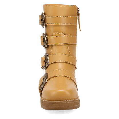 Women's Dingo Topanga Leather Bootie - Plantain - DI2466-YE14