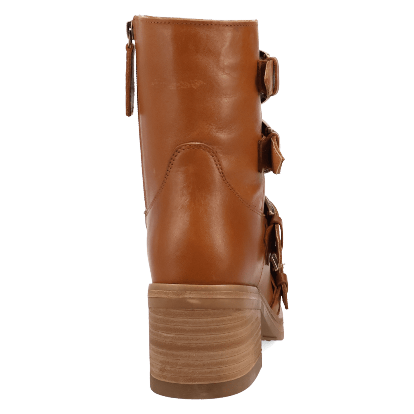 Women's Dingo Topanga Leather Bootie - Brown - DI2466-BN97